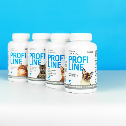 Вітаміни Provet PROFILINE для котів УРІНАРІ комплекс для поліпшення функції сечовивідної системи 180 таб Київ - фото 4
