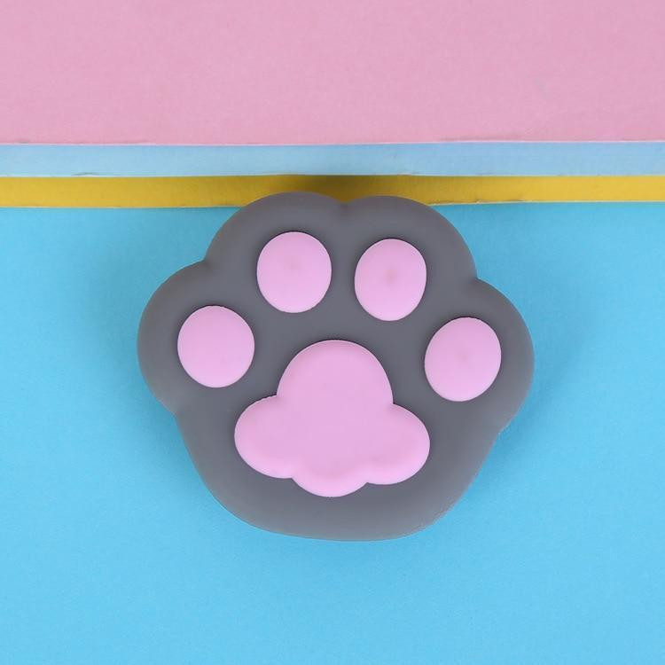 Попсокет PopSocket 3D ZucZug держатель для телефона (Серия лапки, Серая) Николаев - изображение 1