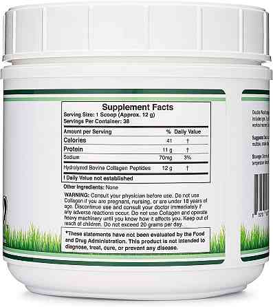 Коллаген Double Wood Collagen Peptides (Type I, II and III), 456 g Луцк