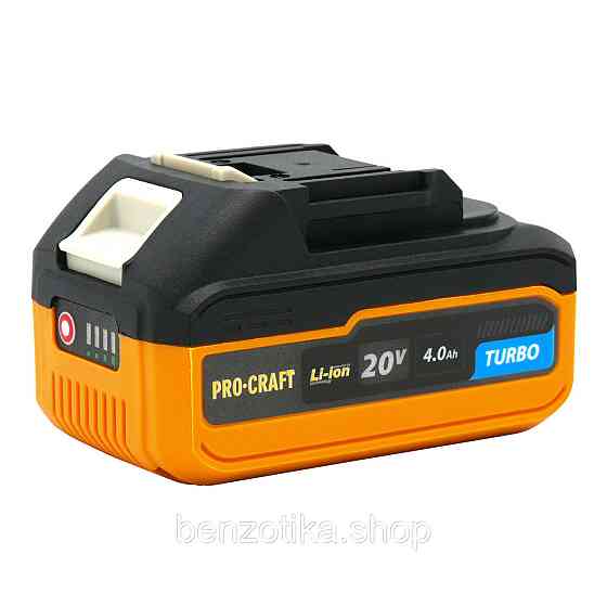 Акумуляторна батарея Procraft Battery20/4 Turbo (20В, 4Аг) Киев
