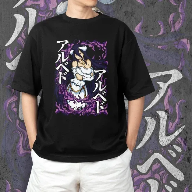 Футболка чоловіча з  принтом Overlord Albedo 3 Розмір 48 Дніпро - фото 3