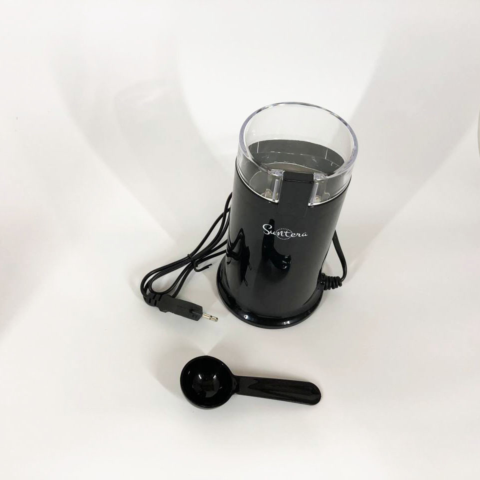 Домашня роторна кавомолка для свіжої кави Suntera, Електрокавомолка роторна, Кавомолки для спецій DM-57 Івано-Франківськ - фото 1