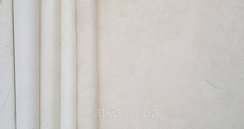 Обои виниловые на флизелине Caselio Patine 0.53х10 под штукатурку структурные молочные матовые Киев - изображение 3