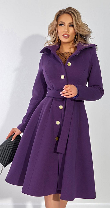 М'яке приталене пальто (42) Київ - фото 1