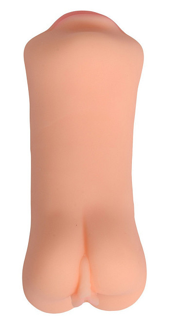 Двухсторонний мастурбатор Вагина-Анус-Рот Real Sex Doll без вибрации Sex Aura Киев - изображение 1
