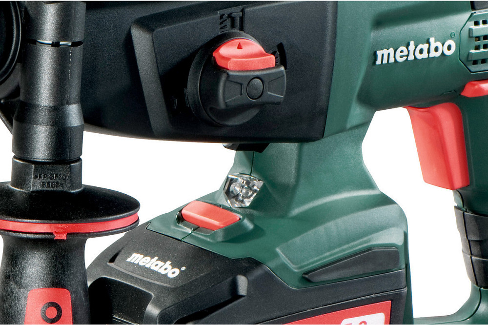 Мощный аккумуляторный перфоратор Metabo KHA 18 LTX : 2.2 Дж, 18В аккум 2ампера и зарядка (600210890) Киев - изображение 19