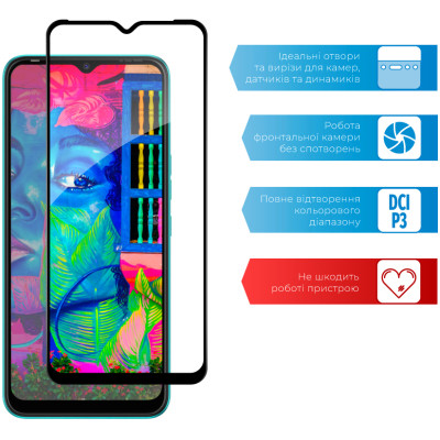 Стекло защитное ACCLAB Full Glue Tecno Spark Go 2022 (1283126542305) Винница - изображение 4