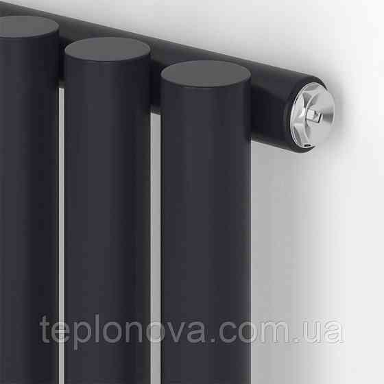 Дизайнерский радиатор 1800/531 (мм) черный мат IDEALE GLORIA  (универсальное подключение) 11 9/1800/531 Черновцы