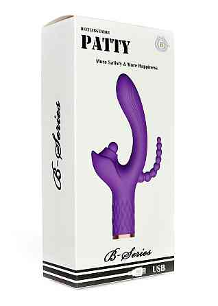 Вибратор - Patty, 7 Vibration Functions, 7 Ball Tapping, USB Sex Aura Киев