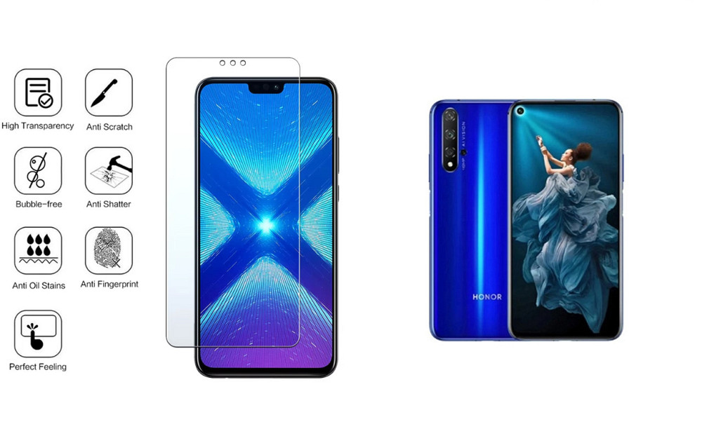 Защитное стекло NeoGlass для Honor 20 – ультрапрозрачное и устойчивое Киев - изображение 4