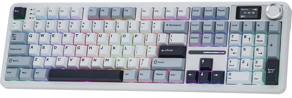 Клавіатура бездротова Aula F108 Pro White (6978080501318) ( 27476 ) Харків - фото 2