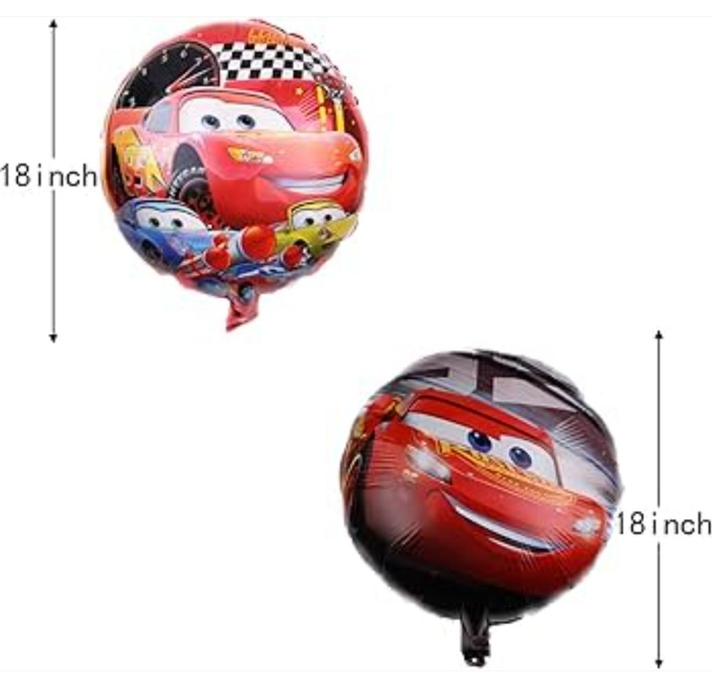 Фольгированные шар тачки 18