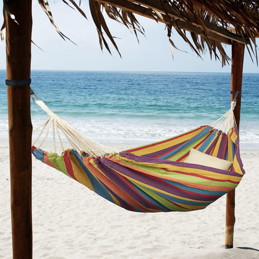 Гамак гавайський Jumi Garden тканинний з чохлом кольоровий Киев - изображение 9