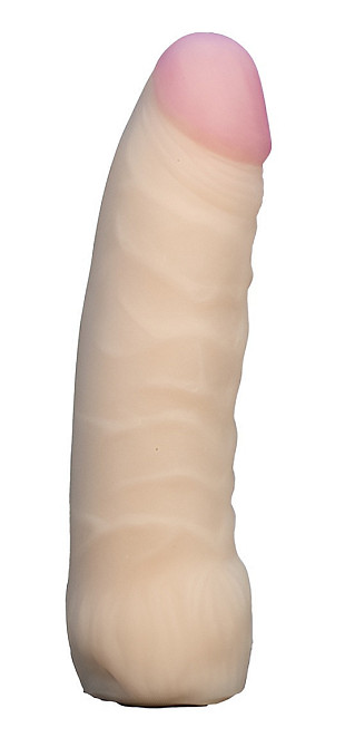 Насадка для страпона тілесна EGZO CIBERSKIN NSTR12 ( 16 см х 4 см ) Sex Aura Київ - фото 4