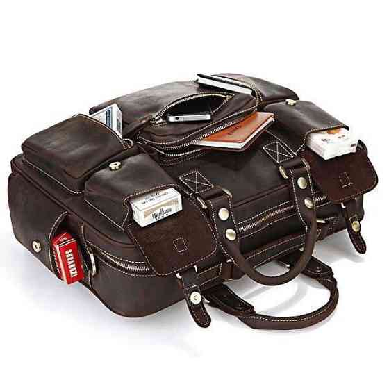 Сумка чоловіча Коричнева (Vintage) Київ