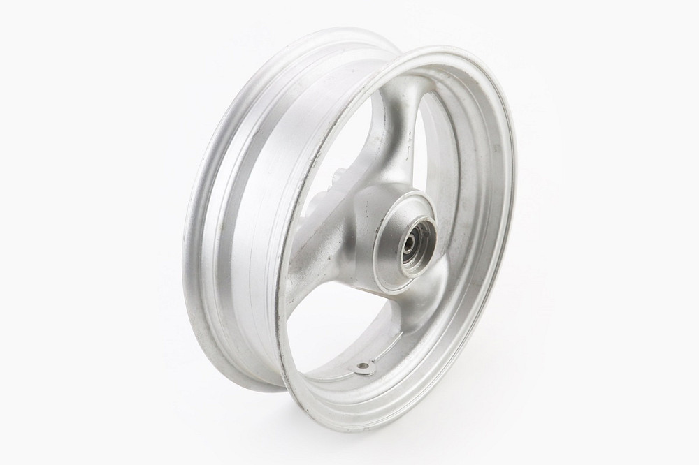 УЦІНКА Диск передній литий MT3,50x13 d12mm (диск торм. 3 болта) "3 промені" сірий матовий (VIPER - F1) (присутні невеликі потертості див. фо Київ - фото 1