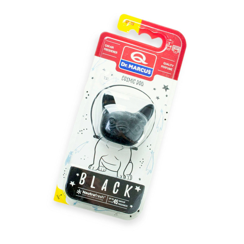 Ароматизатор на обдув собачка dr.marcus cosmic dog "black" Мукачево - фото 1