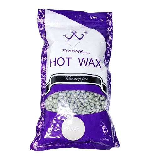 Віск плівковий низькотемпературний Konsug Beauty в гранулах, 200 гр. Різні кольори Grey Київ