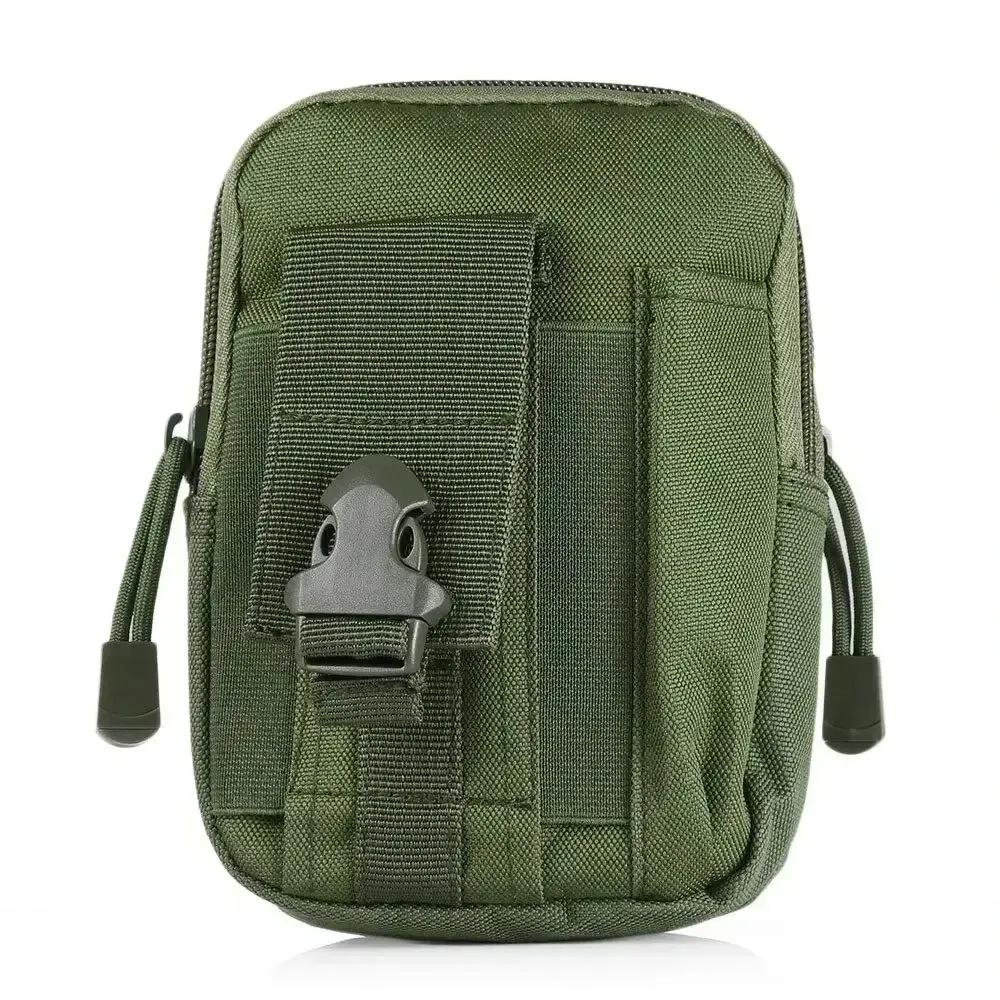 Тактическая сумка на пояс (18х13х3см) A50, с MOLLE, Олива / Армейский мужской подсумок на пояс / Органайзер Киев - изображение 6