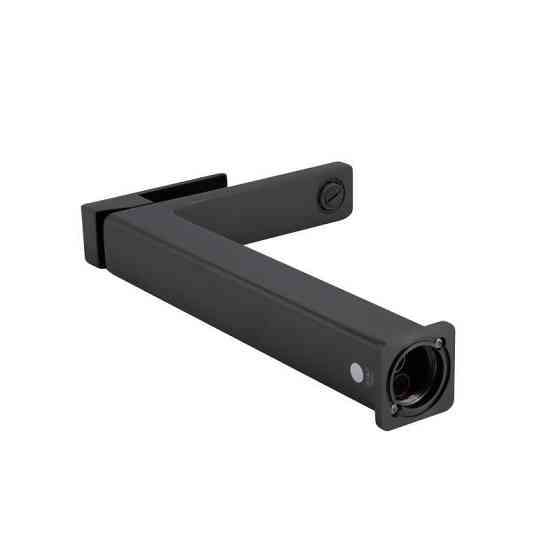 Змішувач для раковини Qtap Gemini QTGEM269GMB45680 (k35), одноважільний, високий, Gunmetal Black PVD Харків