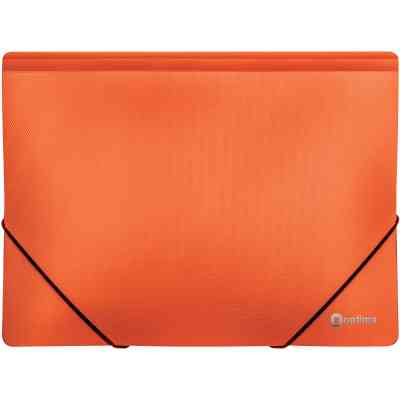 Папка на резинках Optima А4 двухцветная, оранжевая (O30698-06) Винница