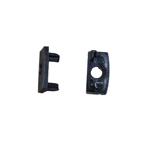 Кріплення для профілю  14,6*6,6 мм, чорний Дніпро