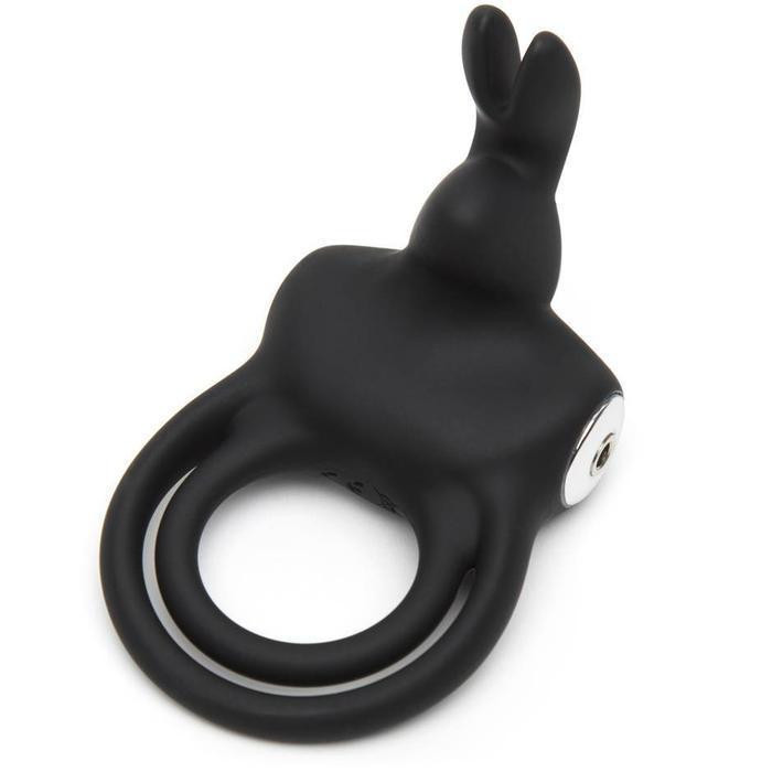 Подвійне ерекційне кільце з вібрацією Happy Rabbit Stimulating Rechargeable Rabbit Cock Ring Sex Aura Київ - фото 1