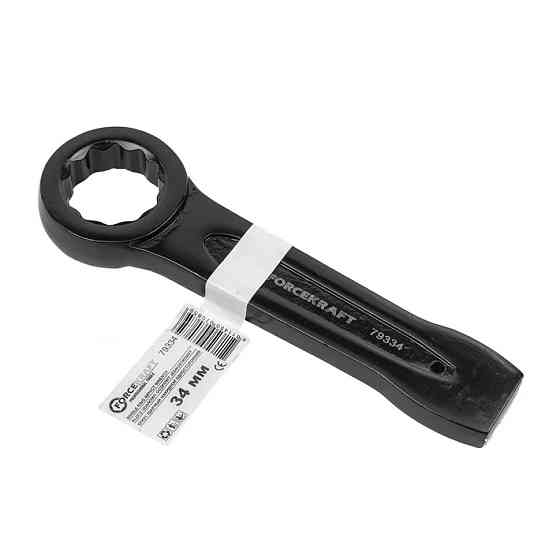 Ключ накидний ударний односторонній 34мм (L-190мм) FORCEKRAFT FK-79334 Одеса