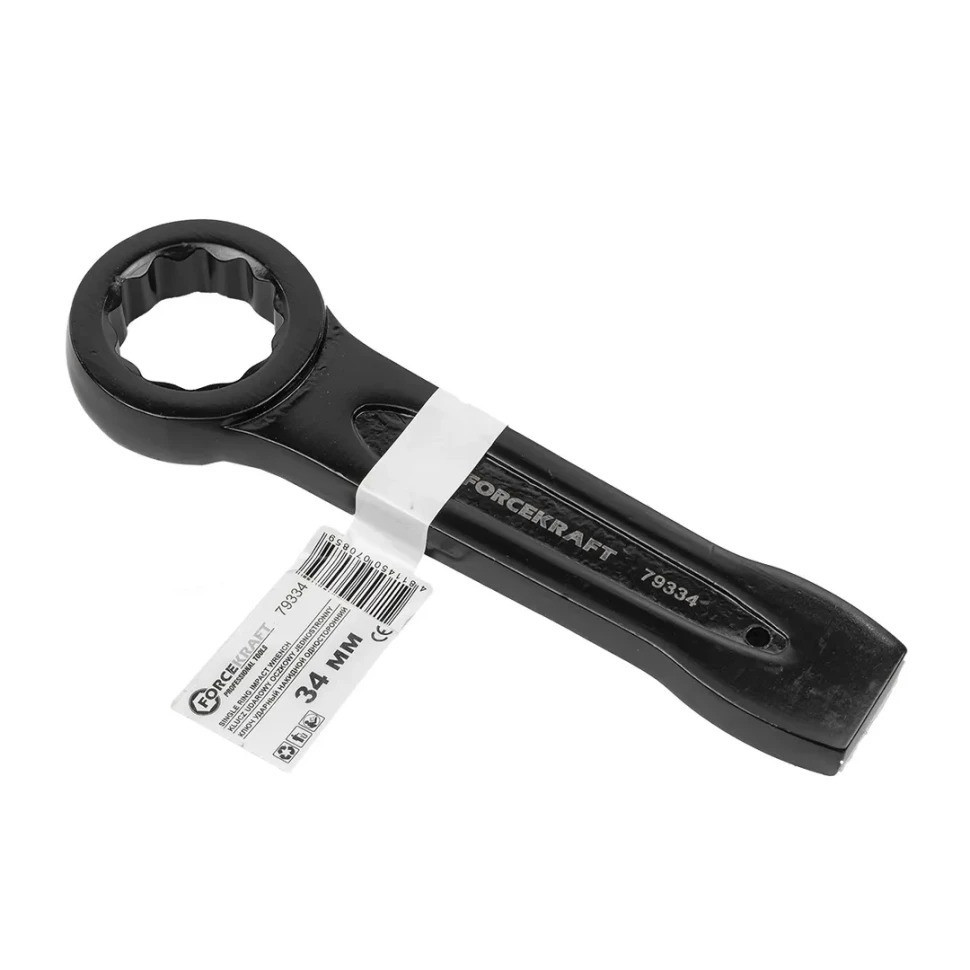 Ключ накидний ударний односторонній 34мм (L-190мм) FORCEKRAFT FK-79334 Одеса - фото 1