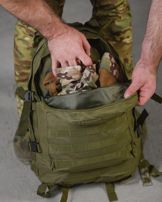 Тактический рюкзак олива ВТ2726 Одесса - изображение 6