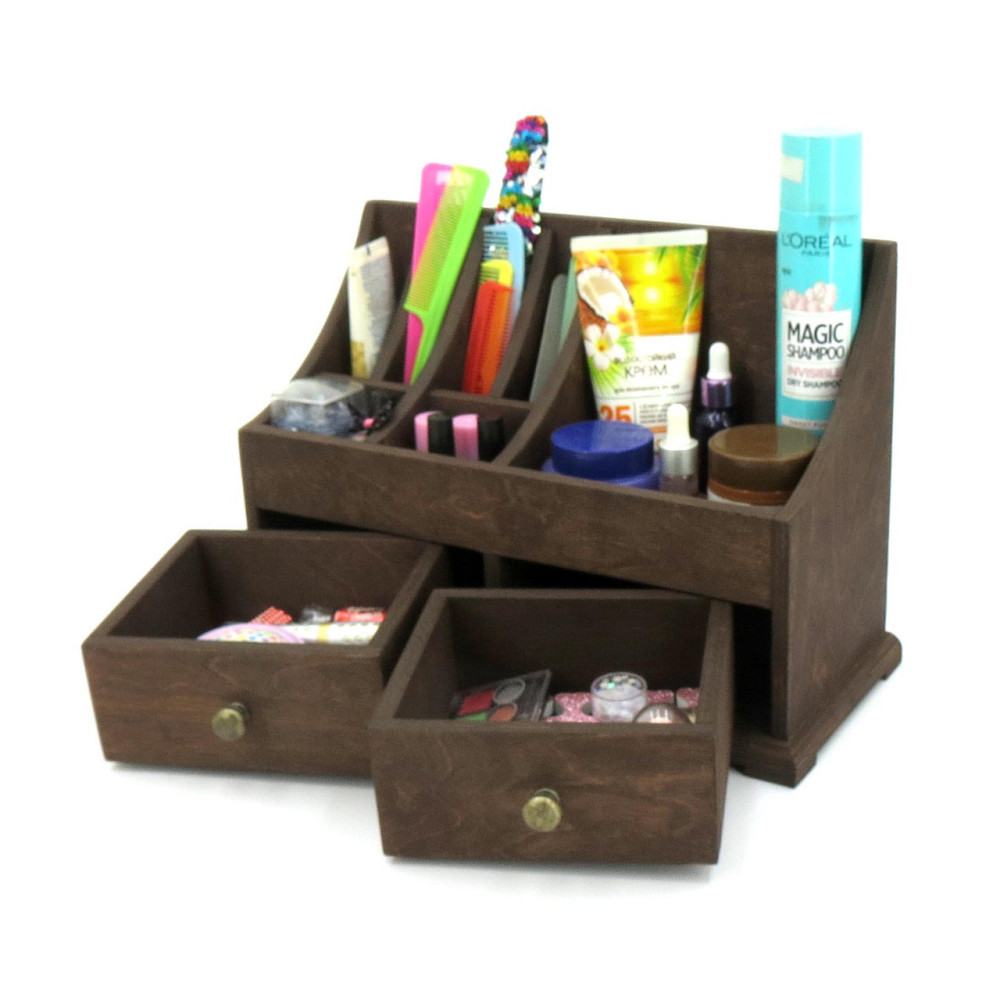 Органайзер для косметики "Августа" капучино Миколаїв - фото 7