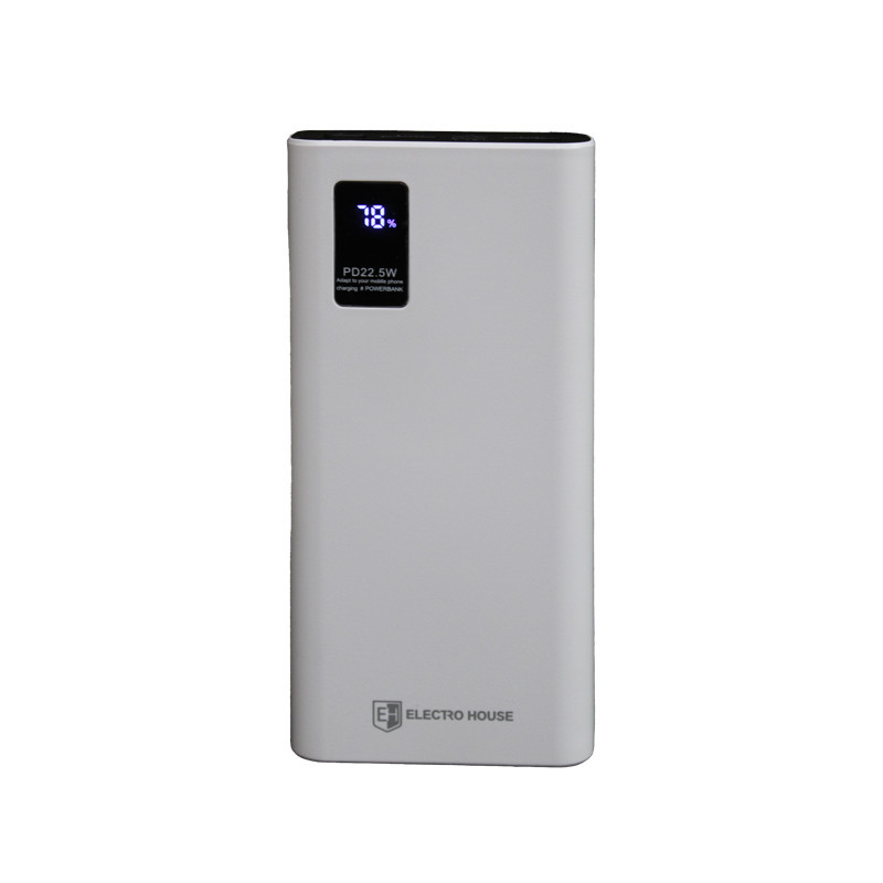 Портативный аккумулятор 20000 mAh, белый Днепр - изображение 2