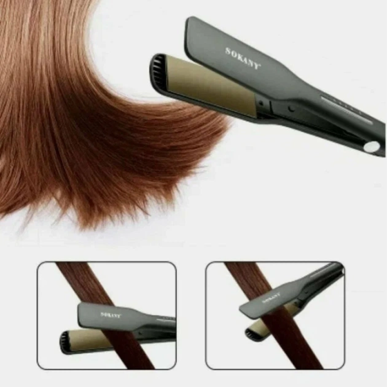 Випрямляч для волосся SK-1911, PTC нагрів, 4 рівні температури, шнур 360°, авто-вимкнення 60 хв Одеса