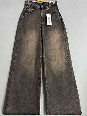 Джинси жіночі Its Basic 3942-4  Palazzo jeans широкі палаццо коричневі, коричневий, 38, 38, 79 см, 112 см Київ
