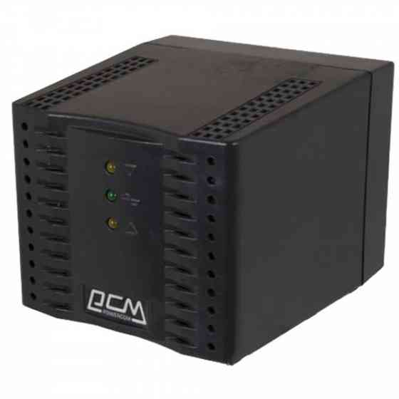 Стабілізатор напруги PowerCom TCA-3000 чорний, 1500Ват (TCA-3K0A-6GG-2261 ) Київ