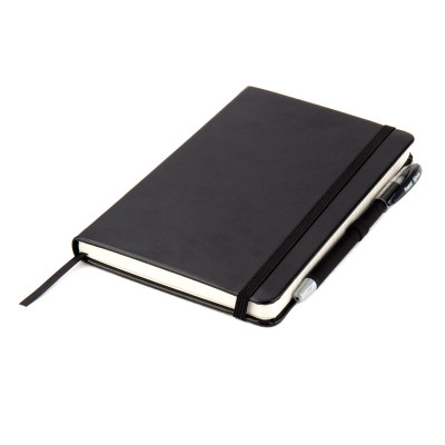 Блокнот Axent Partner Lux 125х195 мм 96 аркушів у клітинка Чорний (8202-01-A) Вінниця - фото 8