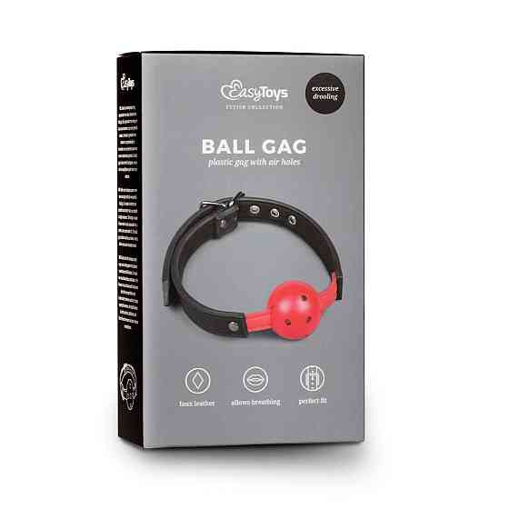 Кляп Ball Gag With Red Easytoys Sex Aura Киев