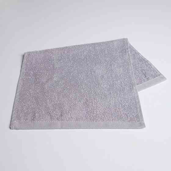 Махровое полотенце 30х50 см 400г/м2 GM Textile (Светло-серый) Сумы