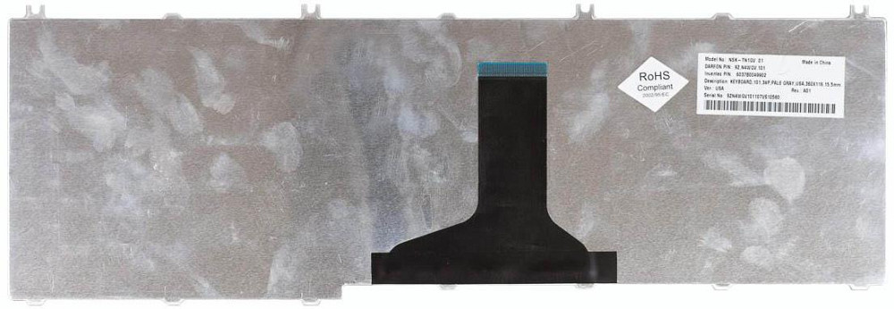 Клавиатура для ноутбука Toshiba Satellite (C650, C655, C660, C670, L650, L655, L660, L665, L670, L675) White, RU Вінниця - фото 3