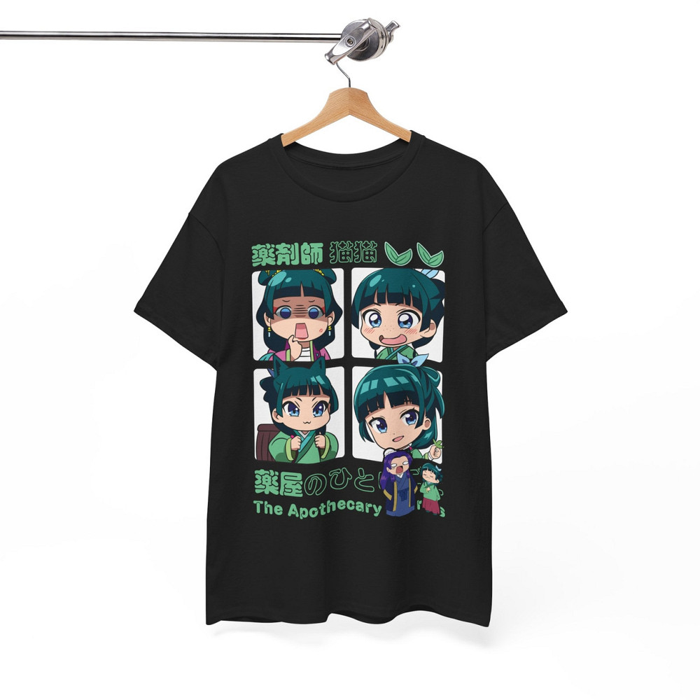 Футболка для мальчика аниме Маомао Апотхекарй Диариес Ессентиал оверсайз (рост от 165 до 180 ) Черний AnimeJ0201m Днепр - изображение 8