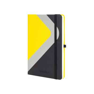 Книга записная Optima А5 COMBI-1, твердая обложка, резинка, линия (O20125-01) Винница