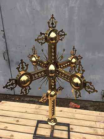 Хрест на купол Церкви Київ