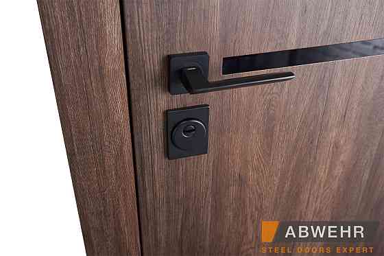 Двери входные, квартирные ABWEHR. Модель 251 LAGUNA Цвет Дуб табак / Белый 960 Киев