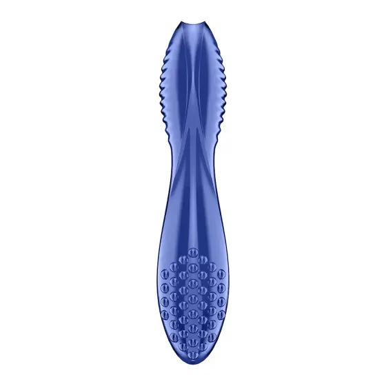 Двосторонній скляний дилдо Satisfyer Dazzling Crystal 2 Blue Львів