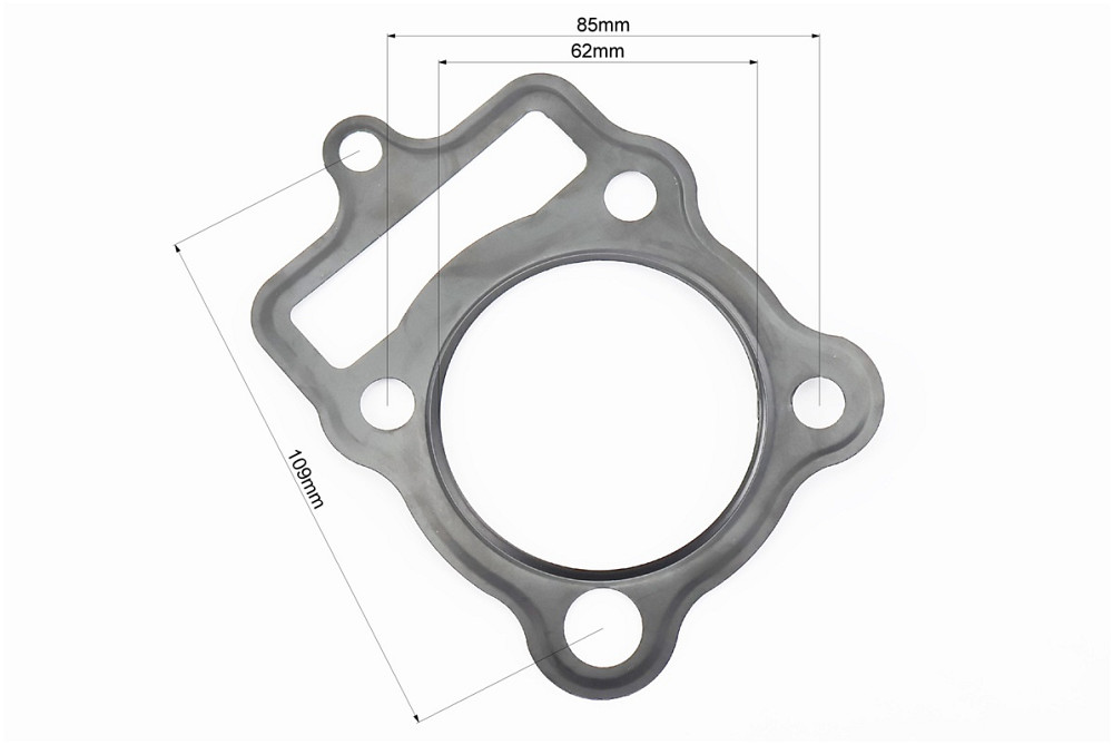 Kinlon JL150-70C Прокладка головки циліндра CG-150cc 62мм (метал) Бершадь - изображение 2