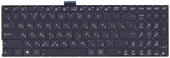 Клавиатура для ноутбука Asus (X555L) Black, (No Frame), RU Вінниця