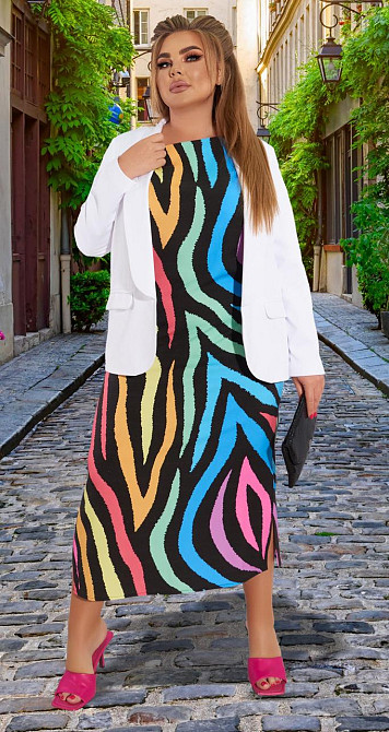 Летнее платье большого размера (50) Киев - изображение 2