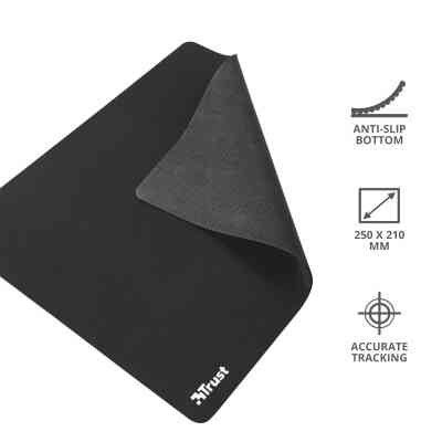 Коврик для мышки Trust Mouse Pad M Black (24193) Винница