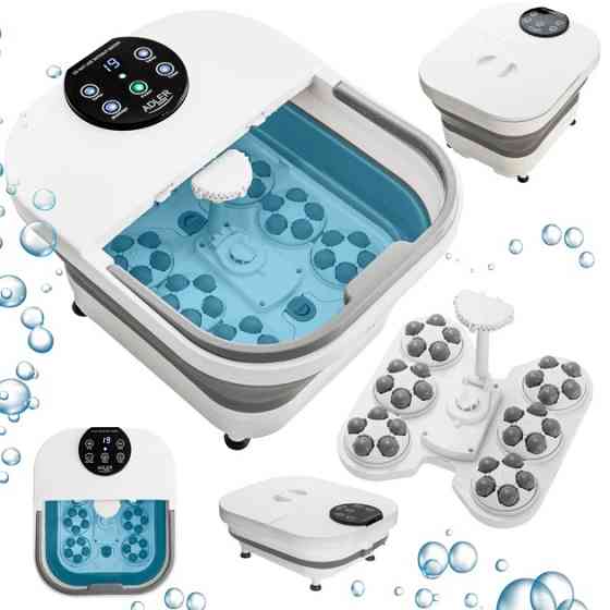 Гідромасажна ванночка для ніг Adler AD 2182 з механічним масажем підігрівом води 3.1кг 9.8л 500Вт SQ-42 Львів