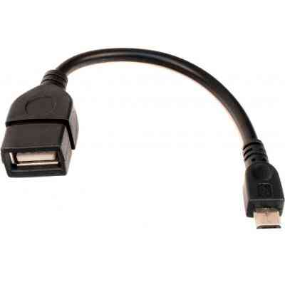 Перехідник USB AF to micro USB M 0.15m Patron (CAB-PN-USB-F-MICRUSB) Вінниця